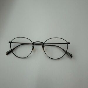 Oliver Peoples Round Metal Eyeglasses Frames Minimalist Designer
